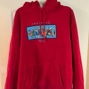 Primitive x Dragon Ball Z Red Hoodie